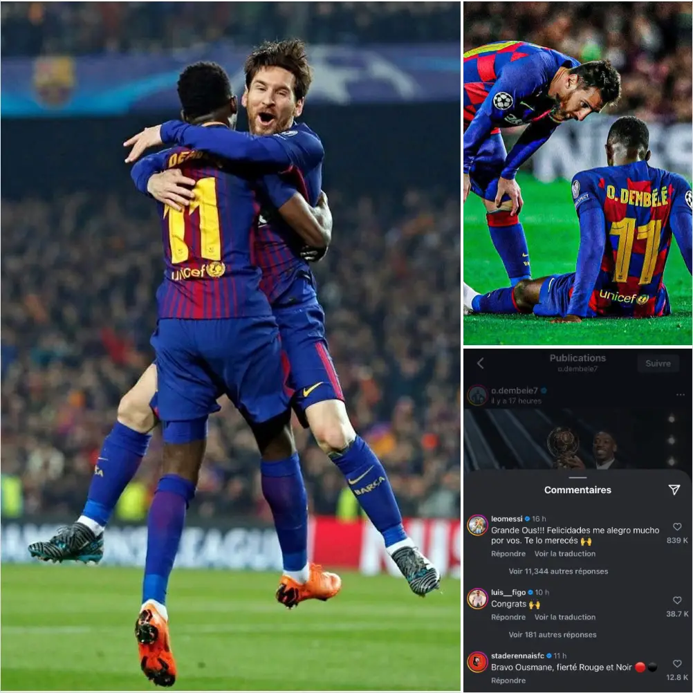 Messi et Dembele