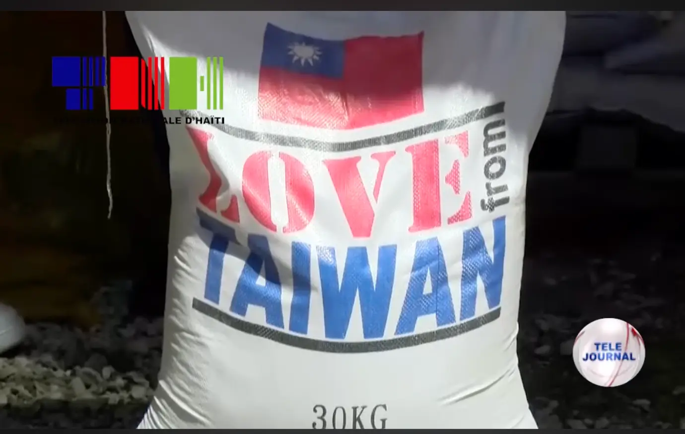 Taiwan remet un don de riz